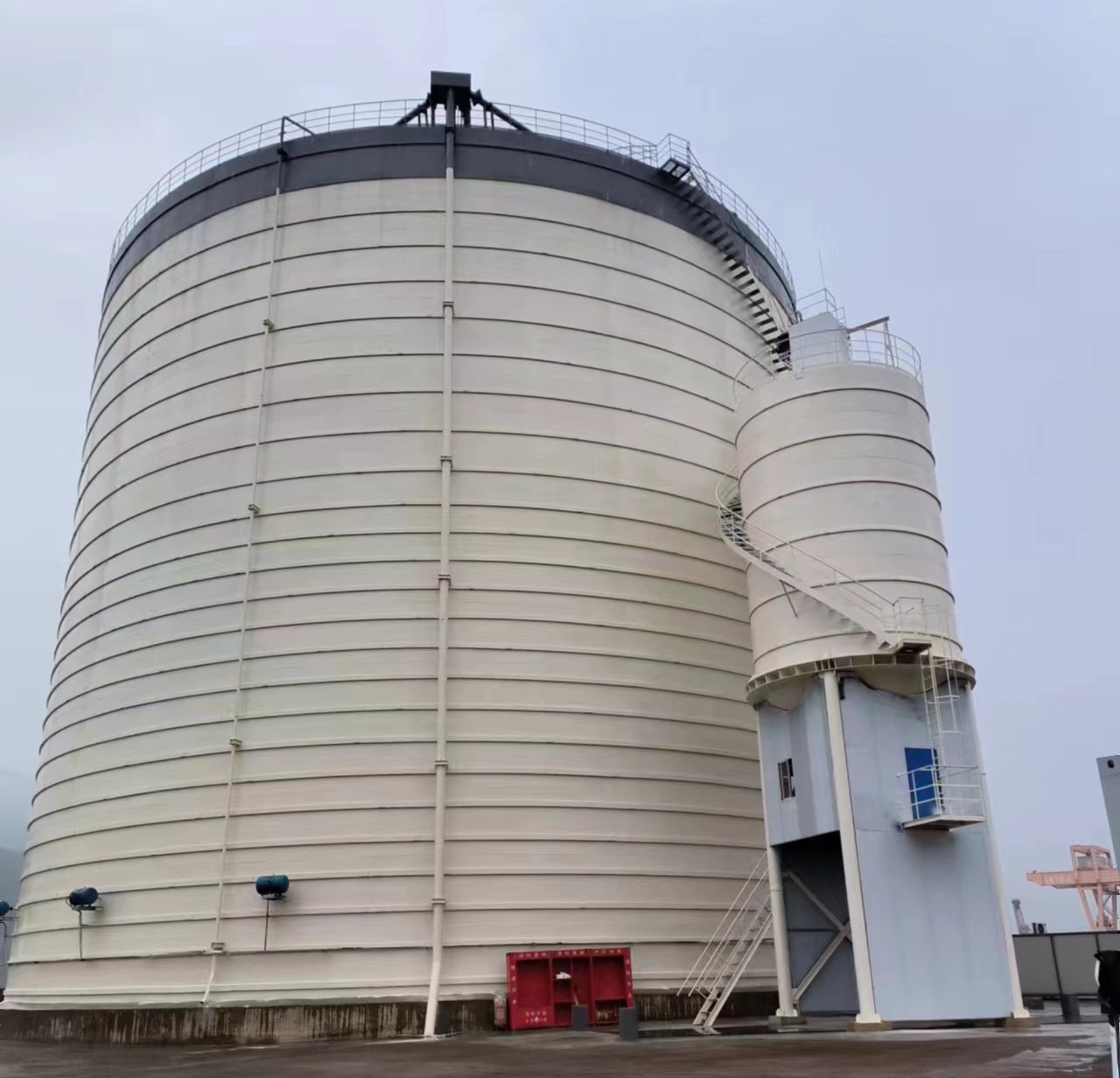 江口10万吨水泥钢板库