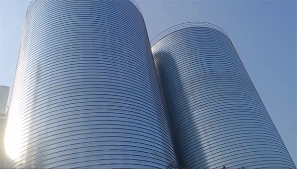 江口2座混凝土高架卷板仓